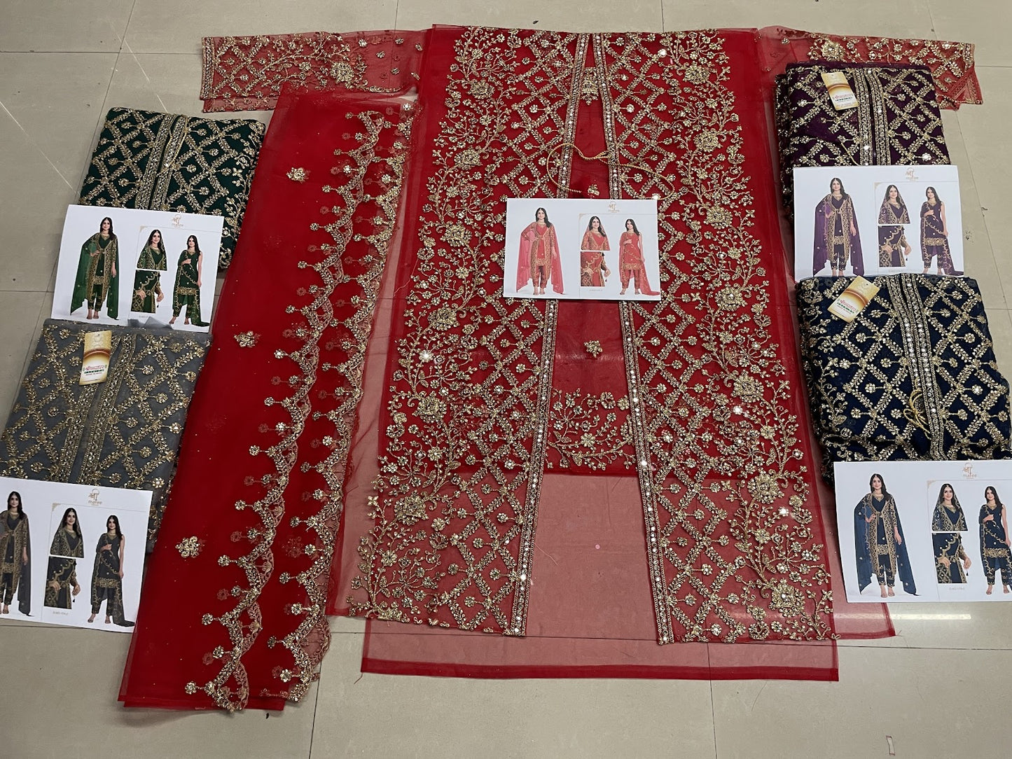 Mirror Vol 15 Shree Matee Fashion Butterfly Net Semi Stitched Suits