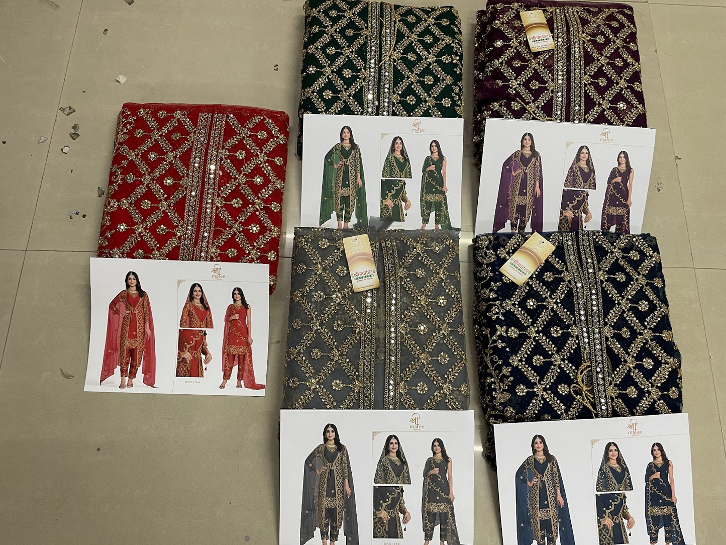 Mirror Vol 15 Shree Matee Fashion Butterfly Net Semi Stitched Suits