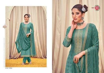 Mishri Triple Aaa Muslin Plazzo Style Suits