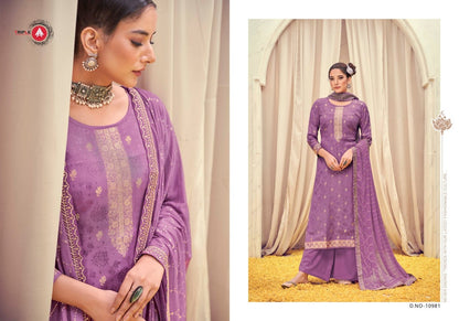 Mishri Triple Aaa Muslin Plazzo Style Suits