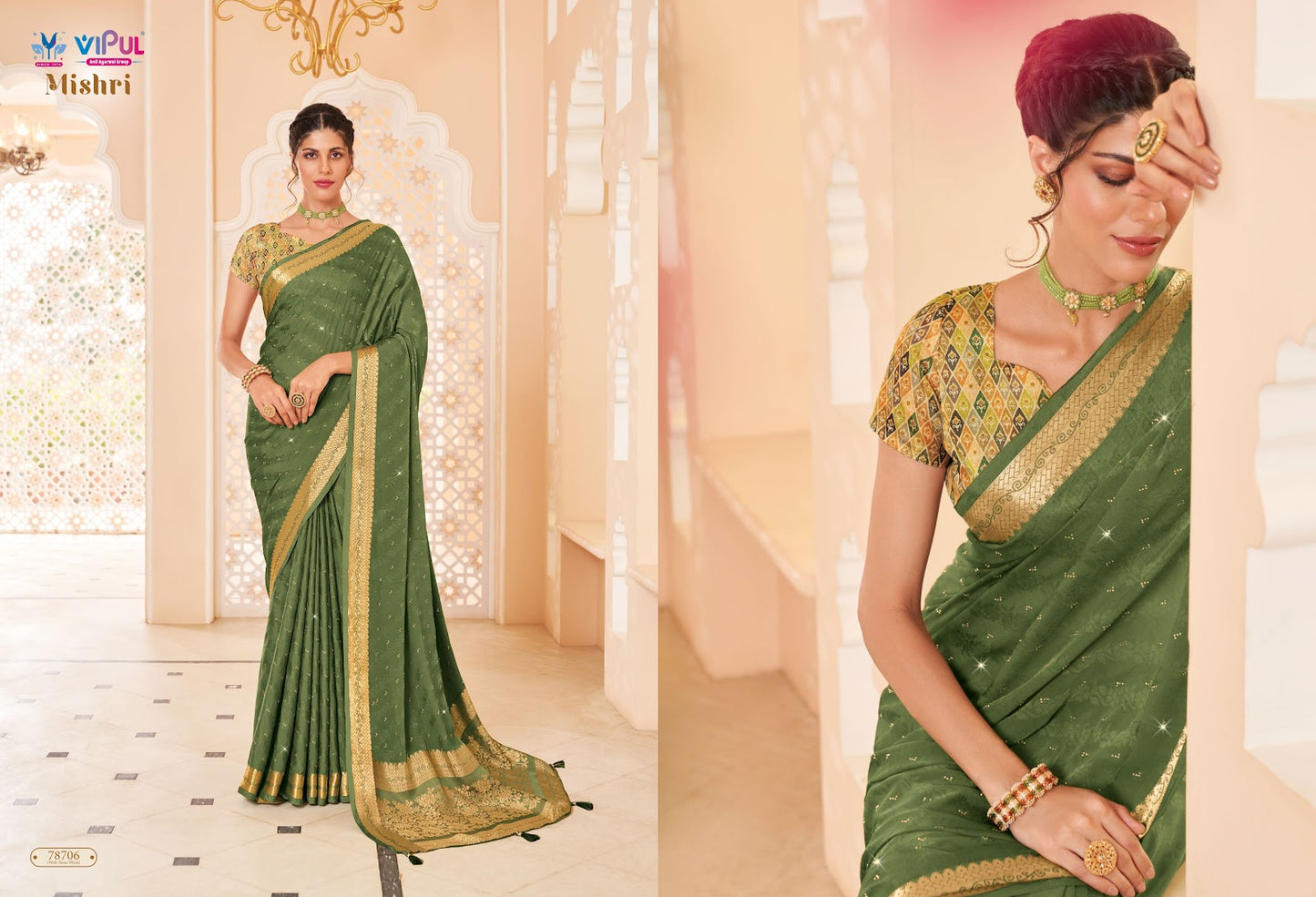 Mishri Vipul Weaving Sarees
