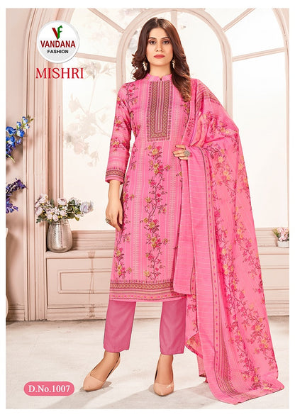 Mishri Vol 1 Vandana Indo Cotton Pant Style Suits