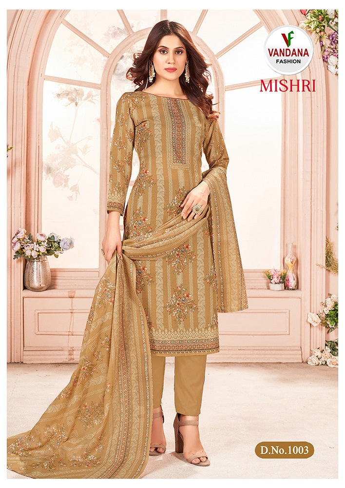 Mishri Vol 1 Vandana Indo Cotton Pant Style Suits