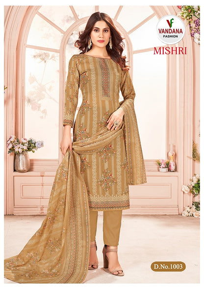 Mishri Vol 1 Vandana Indo Cotton Pant Style Suits