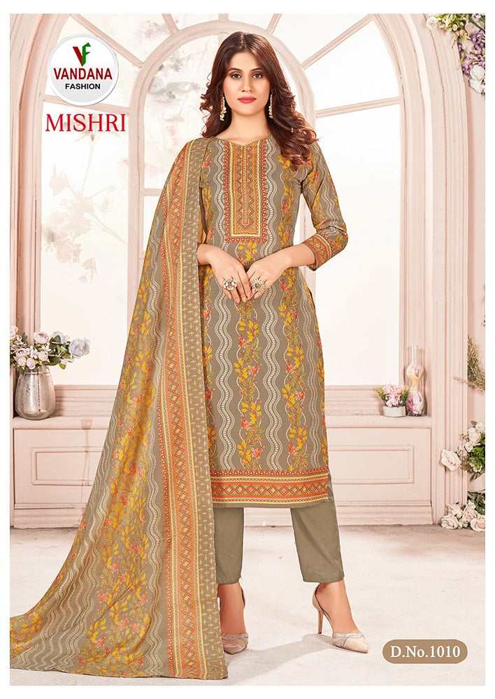Mishri Vol 1 Vandana Indo Cotton Pant Style Suits