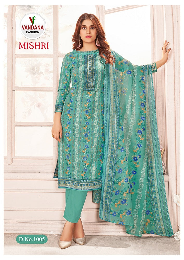 Mishri Vol 1 Vandana Indo Cotton Pant Style Suits