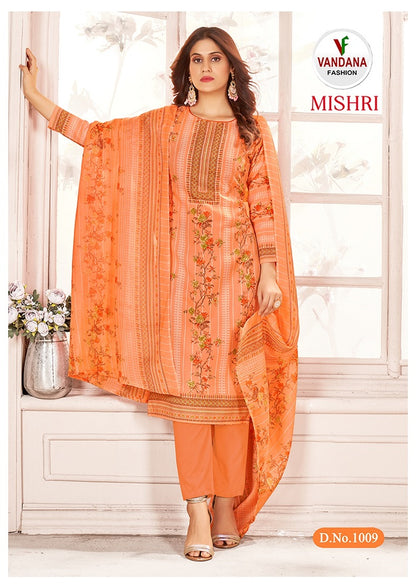 Mishri Vol 1 Vandana Indo Cotton Pant Style Suits