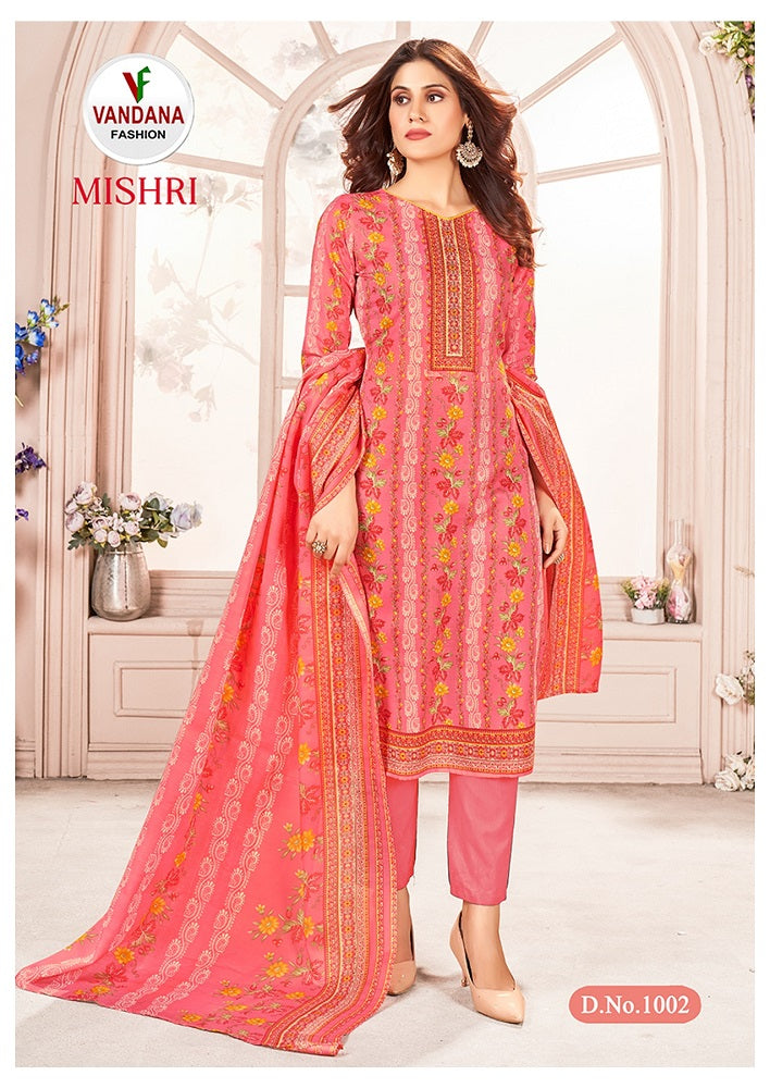 Mishri Vol 1 Vandana Indo Cotton Pant Style Suits