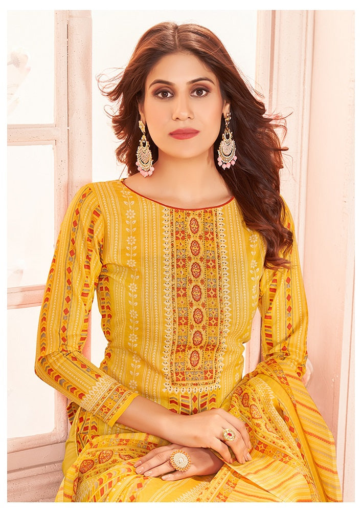Mishri Vol 1 Vandana Indo Cotton Pant Style Suits