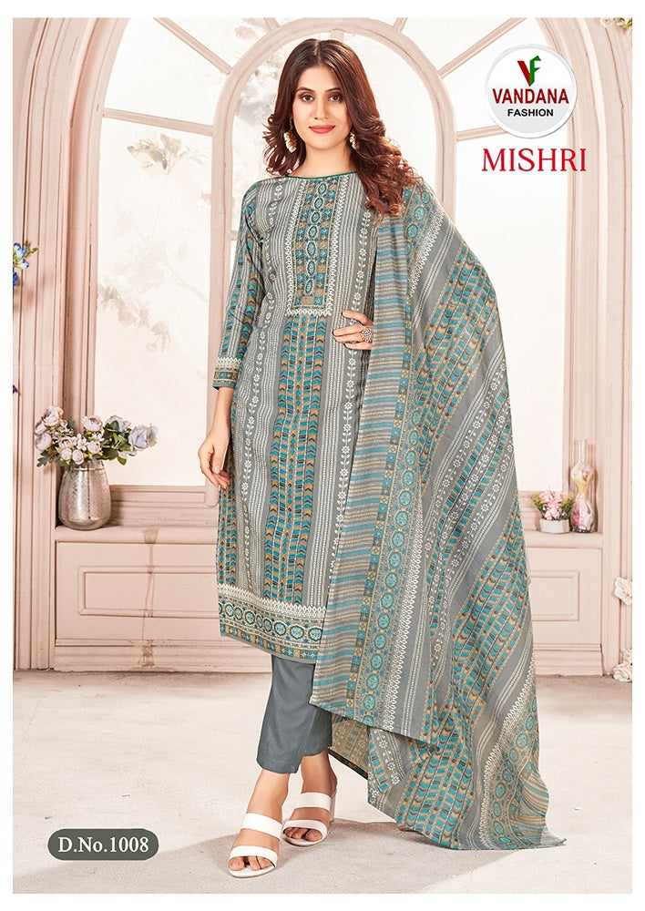 Mishri Vol 1 Vandana Indo Cotton Pant Style Suits