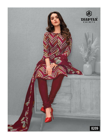 Miss India Vol 82 Deeptex Prints Cotton Dress Material