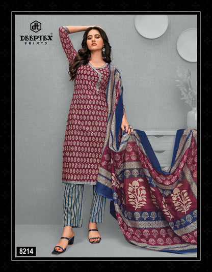 Miss India Vol 82 Deeptex Prints Cotton Dress Material