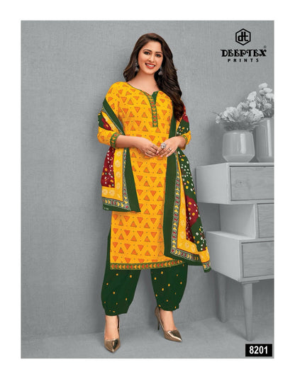 Miss India Vol 82 Deeptex Prints Cotton Dress Material