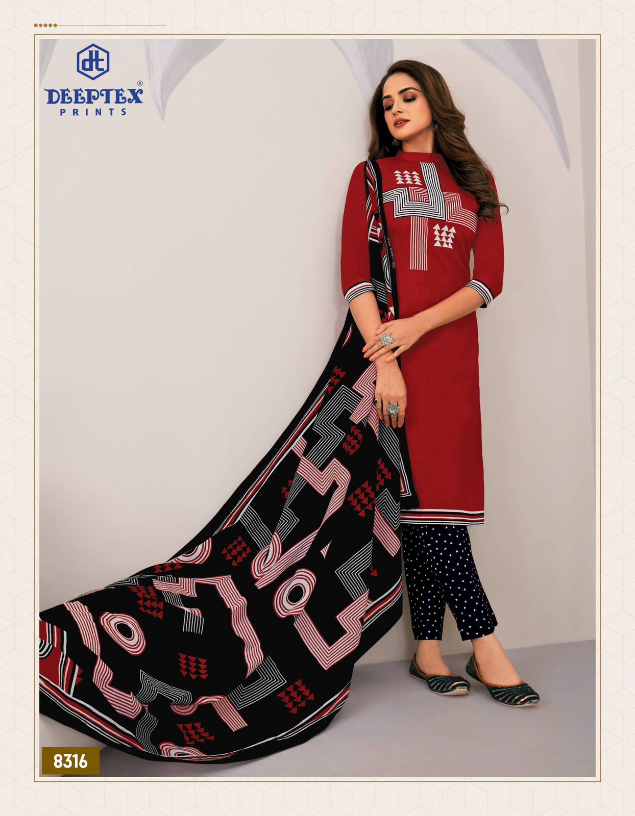 Miss India Vol 83 Deeptex Prints Cotton Dress Material