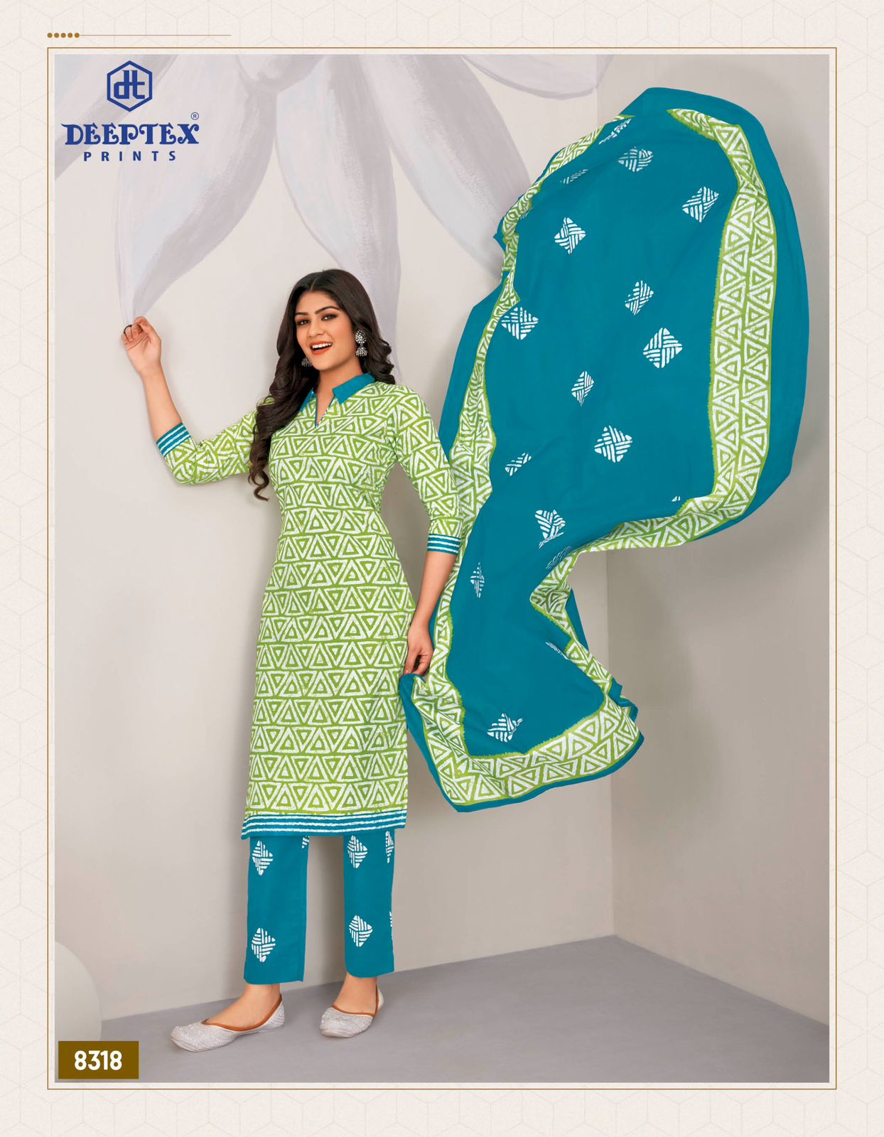 Miss India Vol 83 Deeptex Prints Cotton Dress Material