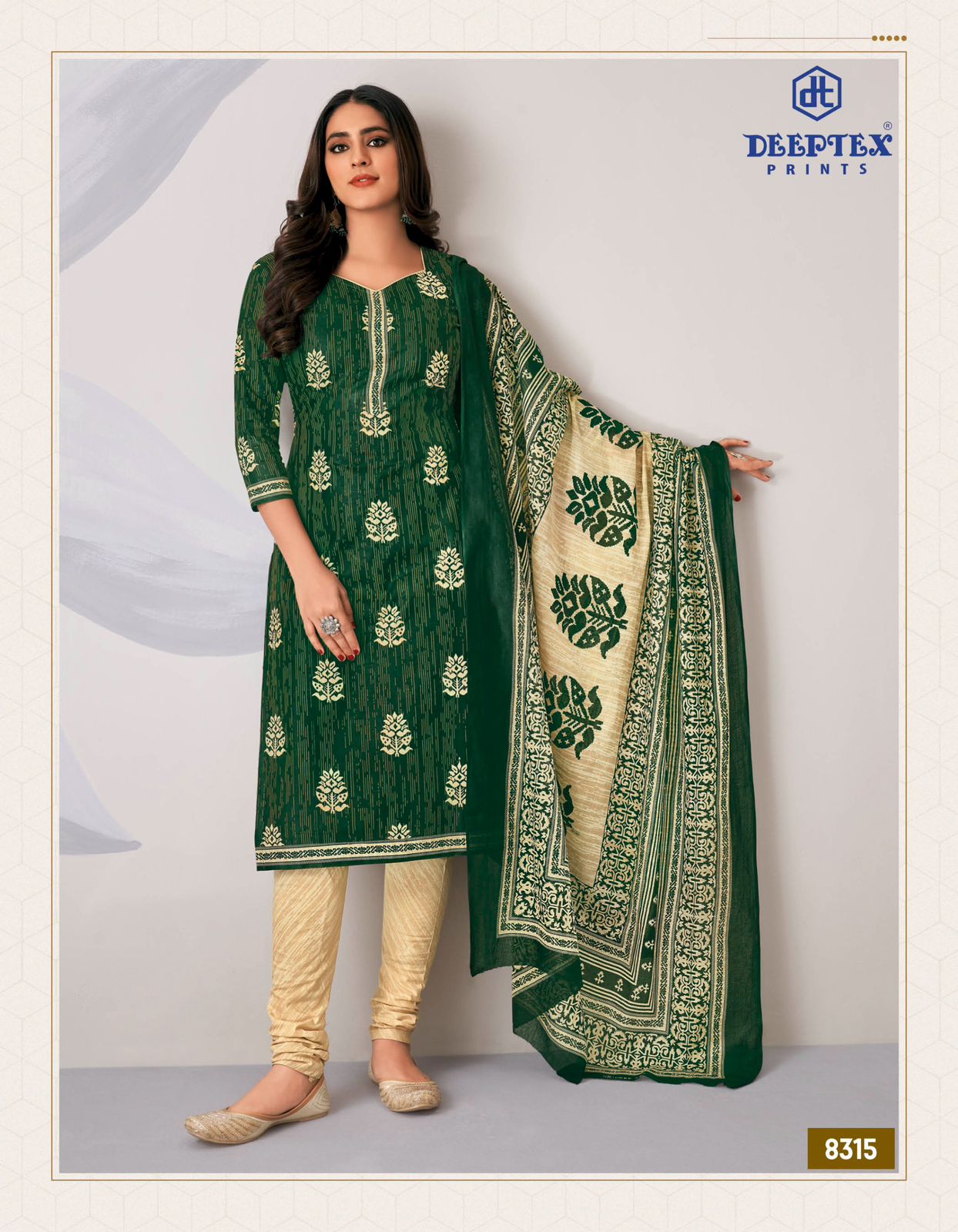 Miss India Vol 83 Deeptex Prints Cotton Dress Material