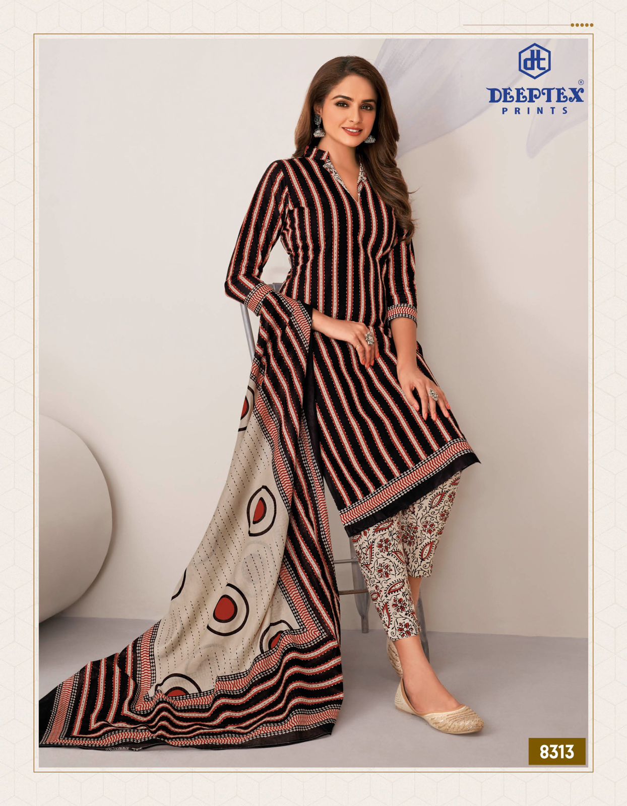 Miss India Vol 83 Deeptex Prints Cotton Dress Material