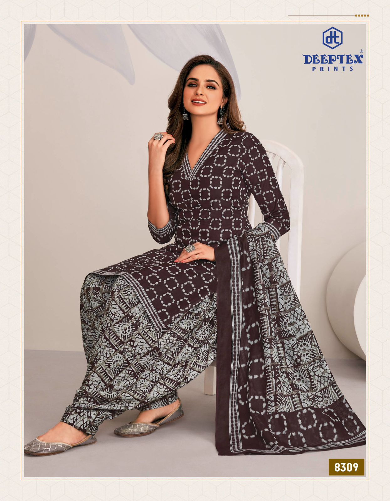 Miss India Vol 83 Deeptex Prints Cotton Dress Material