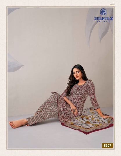 Miss India Vol 83 Deeptex Prints Cotton Dress Material