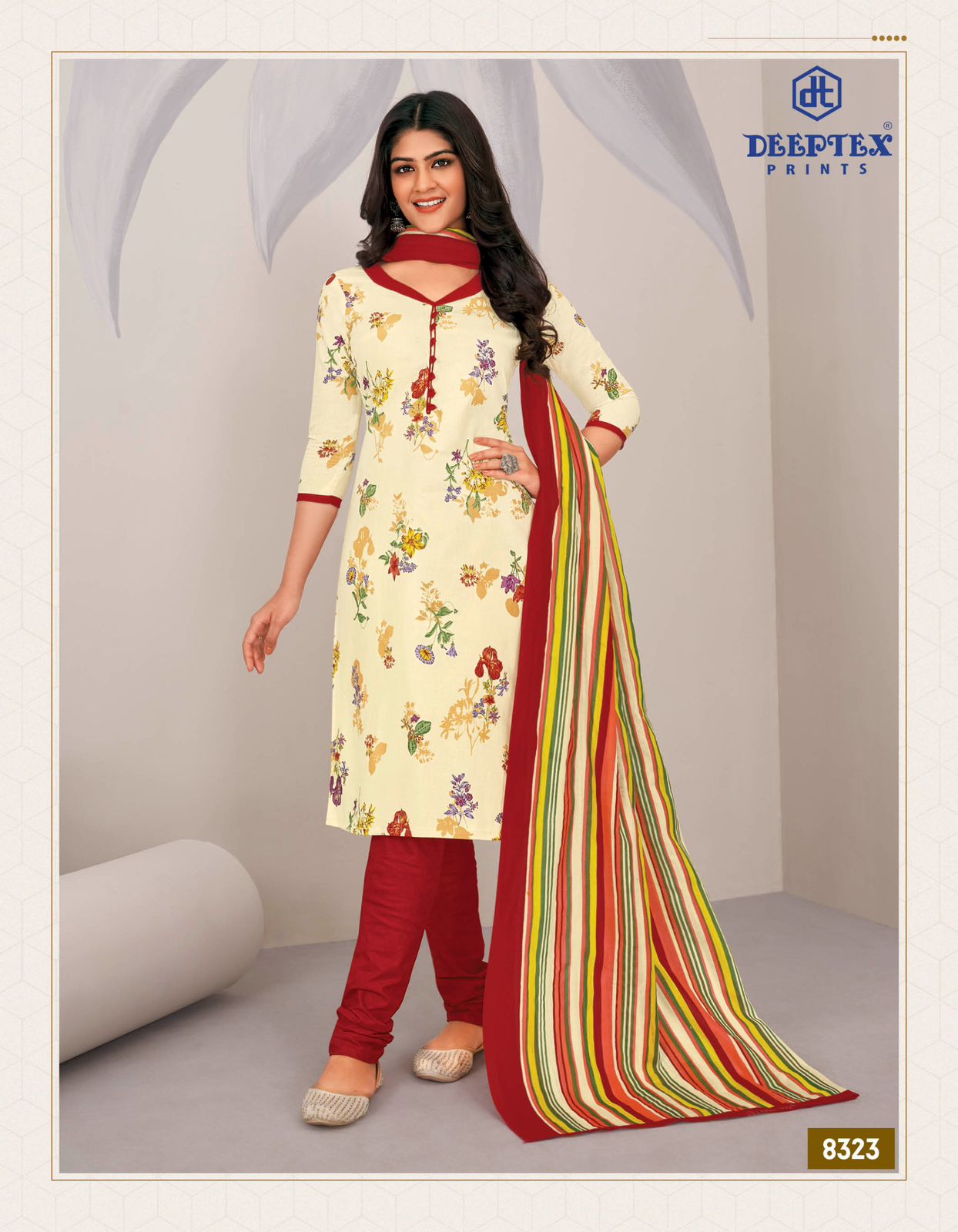 Miss India Vol 83 Deeptex Prints Cotton Dress Material