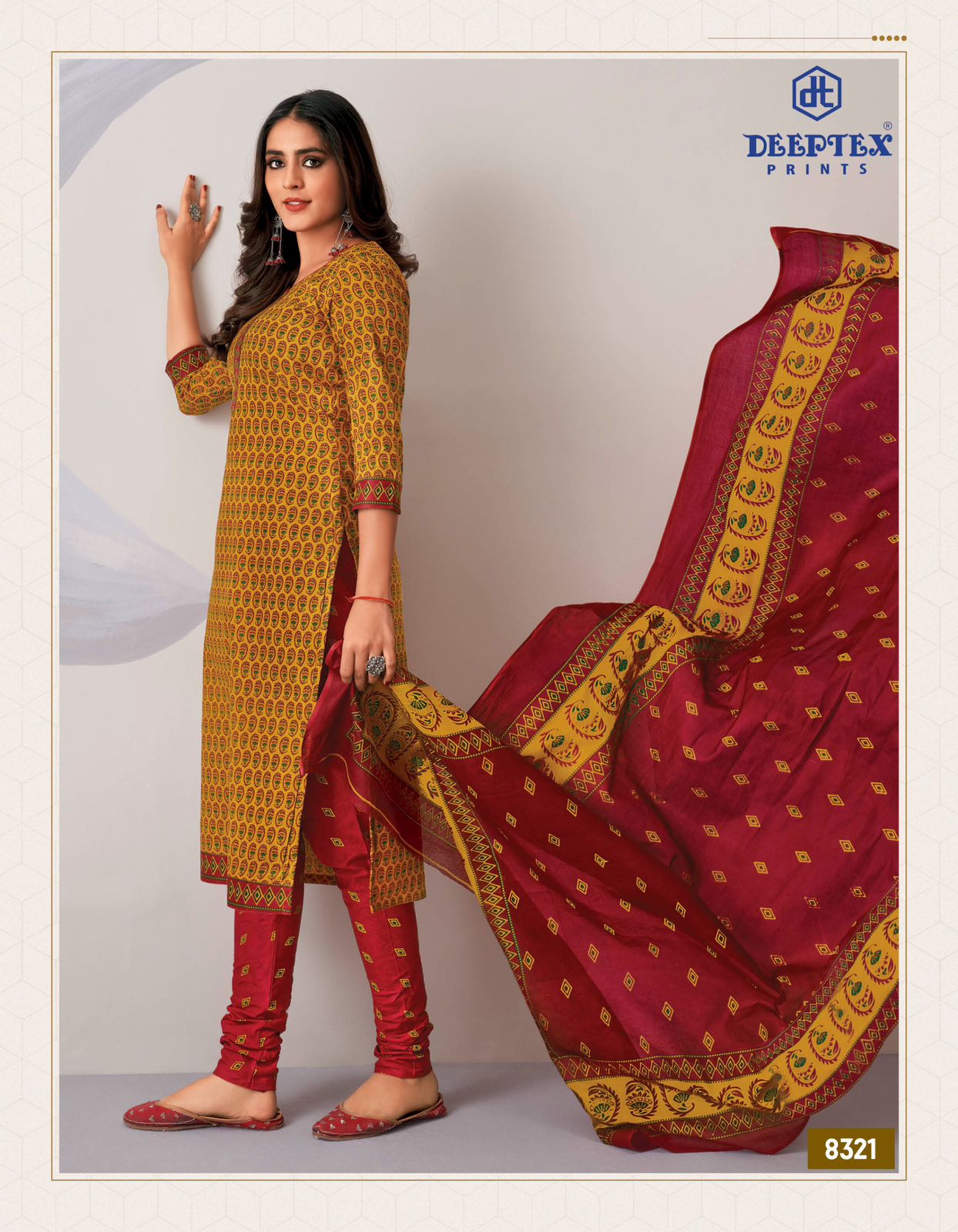 Miss India Vol 83 Deeptex Prints Cotton Dress Material