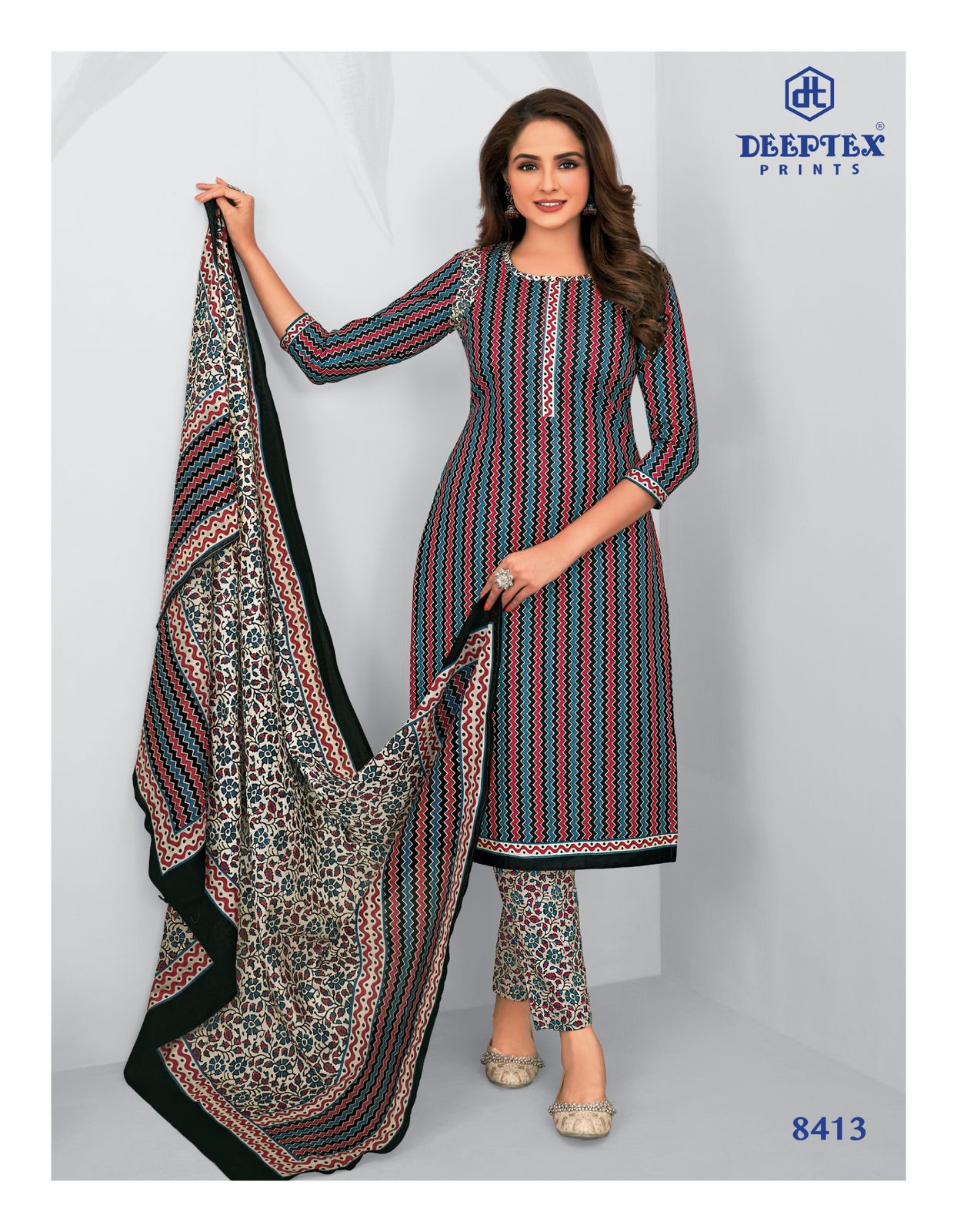 Miss India Vol 84 Deeptex Prints Cotton Dress Material