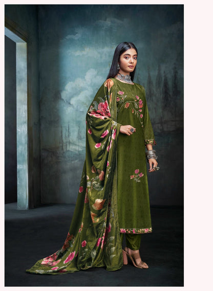 Miwa Ganga Velvet Suits