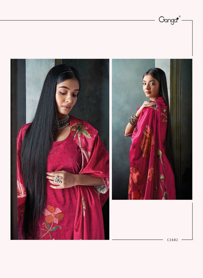 Miwa Ganga Velvet Suits