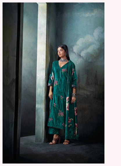 Miwa Ganga Velvet Suits