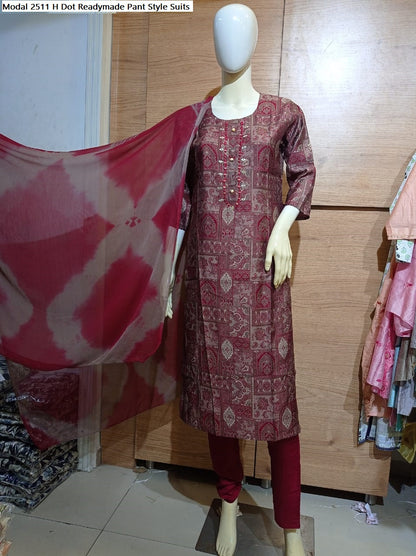 मॉडल 2511 एच डॉट रेडीमेड पैंट स्टाइल सूट