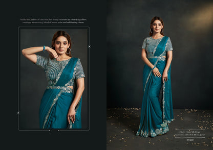 Moh-Manthan-Enigma Mahotsav Organza Sarees