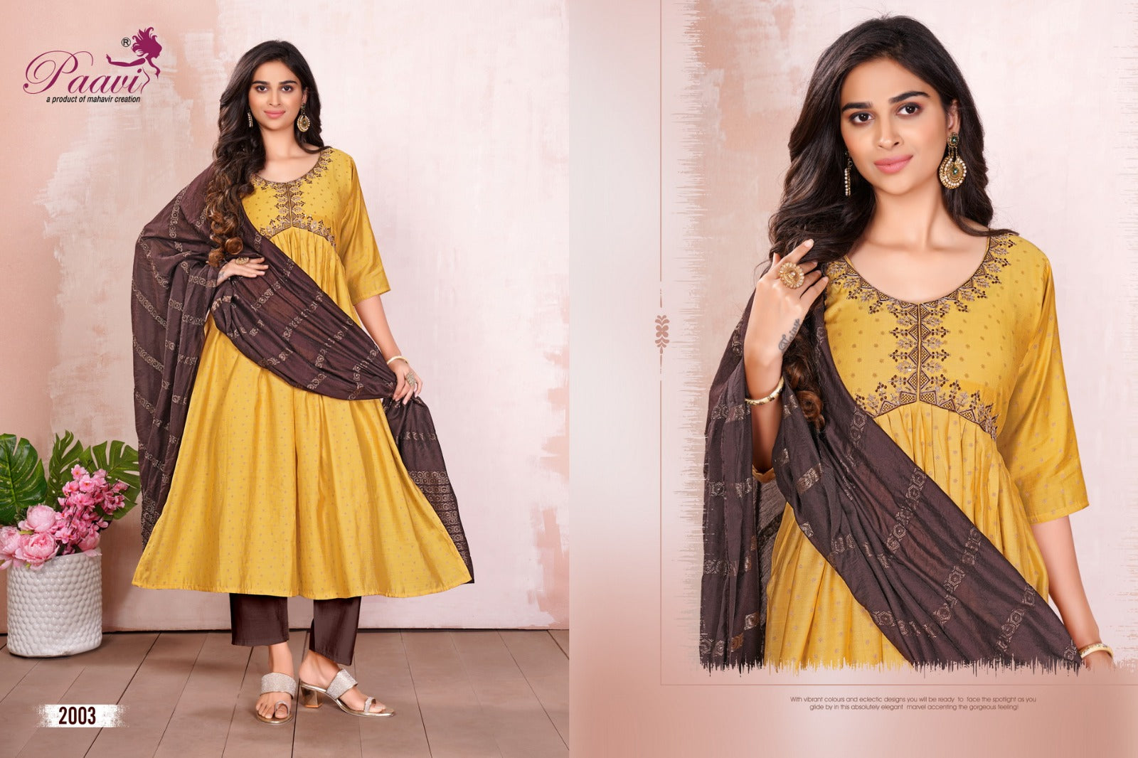 Mohini Paavi Modal Readymade Pant Style Suits