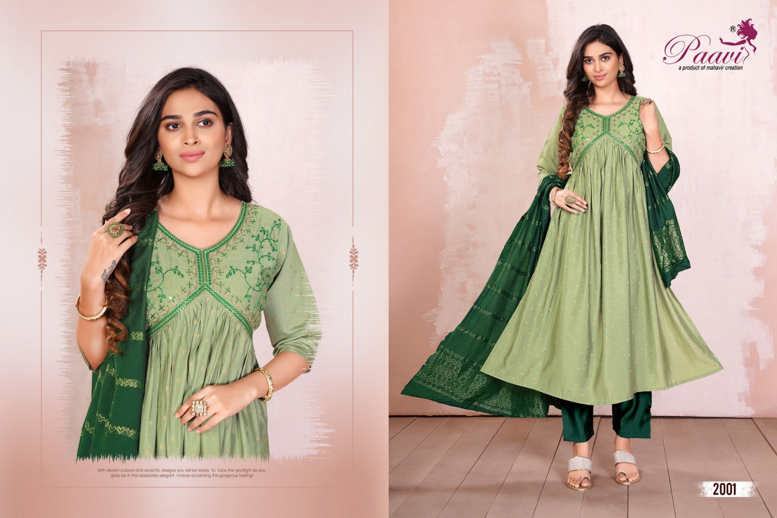 Mohini Paavi Modal Readymade Pant Style Suits