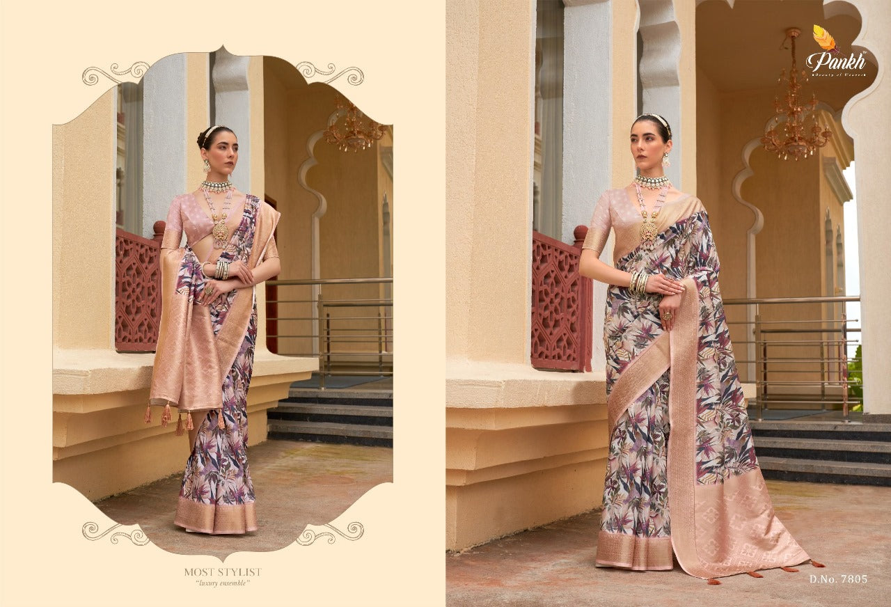 Mohini Pankh Sarees