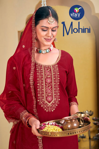 Mohini Vitara Silk Readymade Pant Style Suits