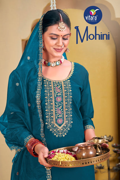 Mohini Vitara Silk Readymade Pant Style Suits