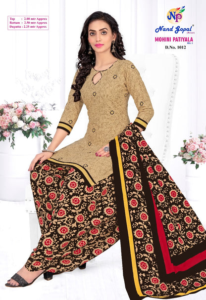 Mohini Vol 1 Nandgopal Cotton Patiyala Style Suits