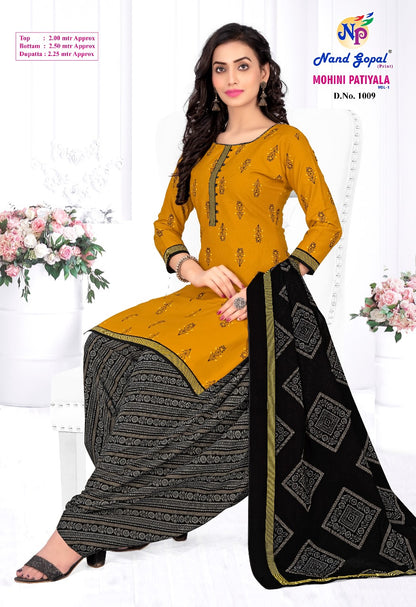 Mohini Vol 1 Nandgopal Cotton Patiyala Style Suits