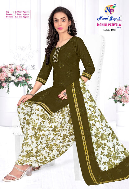 Mohini Vol 1 Nandgopal Cotton Patiyala Style Suits