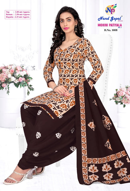 Mohini Vol 1 Nandgopal Cotton Patiyala Style Suits