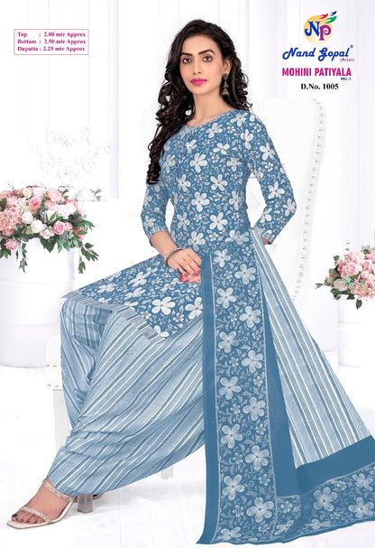 Mohini Vol 1 Nandgopal Cotton Patiyala Style Suits