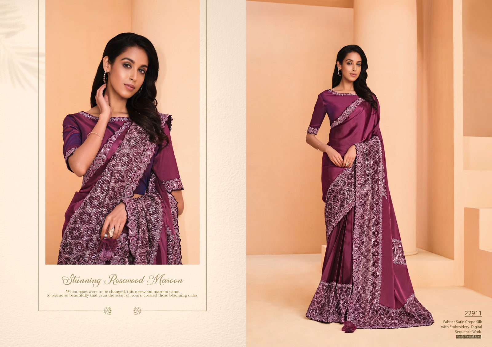 Mohmanthan-22900 Yavanika Mahotsav Crepe Silk Sarees