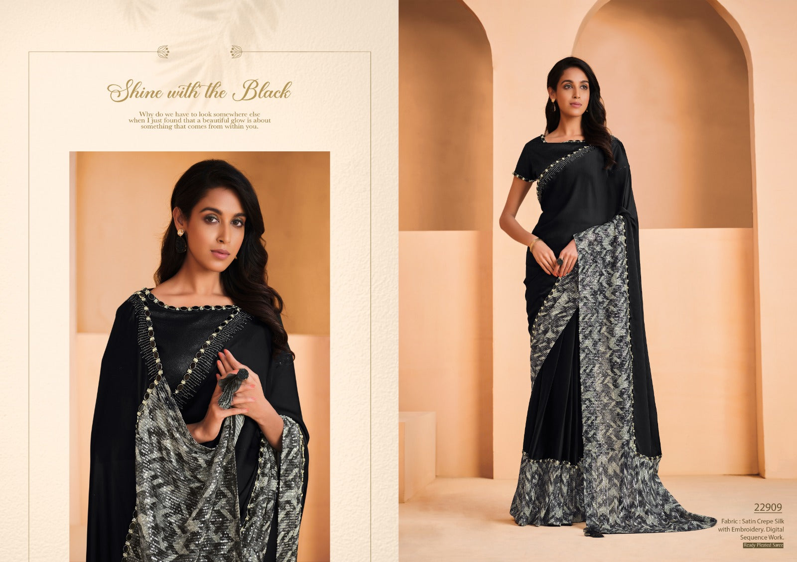 Mohmanthan-22900 Yavanika Mahotsav Crepe Silk Sarees