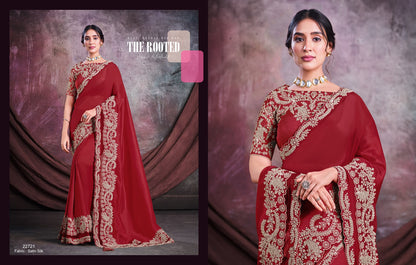 Mohmanthan-Sarisha Mahotsav Georgette Sarees
