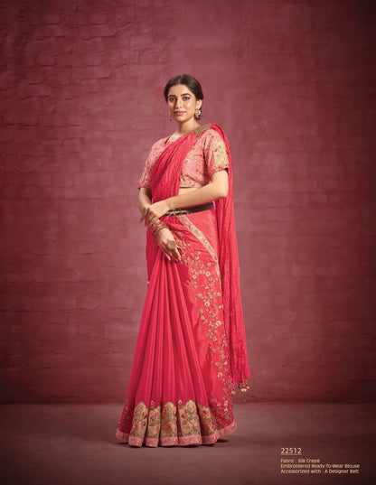 Mohmanthan 22500 Nurvi Mahotsav Raw Silk Sarees