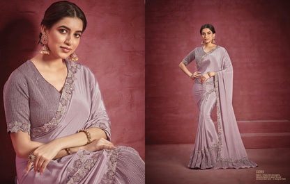 Mohmanthan 22500 Nurvi Mahotsav Raw Silk Sarees