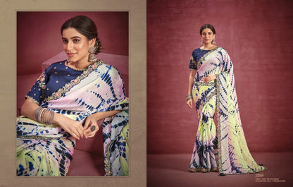 Mohmanthan 22500 Nurvi Mahotsav Raw Silk Sarees