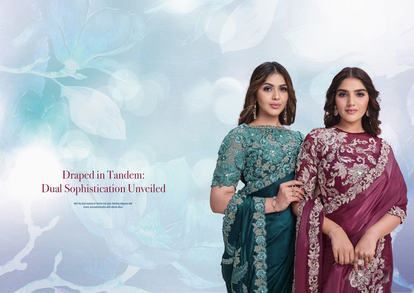 Mohmanthan 23500 Series Majestica Mahotsav Sarees