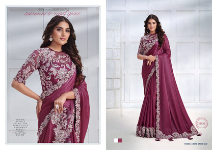 Mohmanthan 23500 Series Majestica Mahotsav Sarees