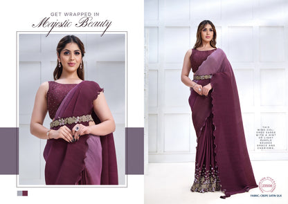 Mohmanthan 23500 Series Majestica Mahotsav Sarees